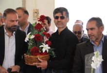 گزارش تصویری مراسم غبار روبی مزار شهدا